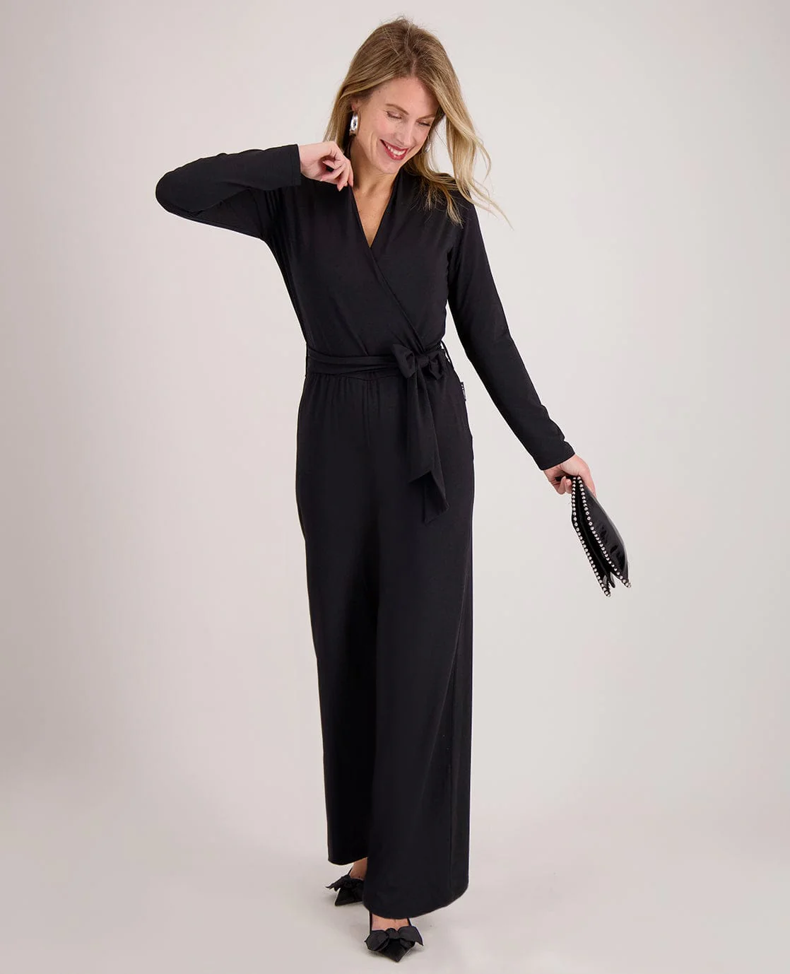 Jumpsuit Caroline | Zwart - Image 6