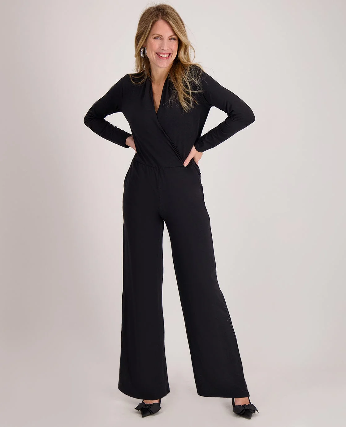 Jumpsuit Caroline | Zwart - Image 8