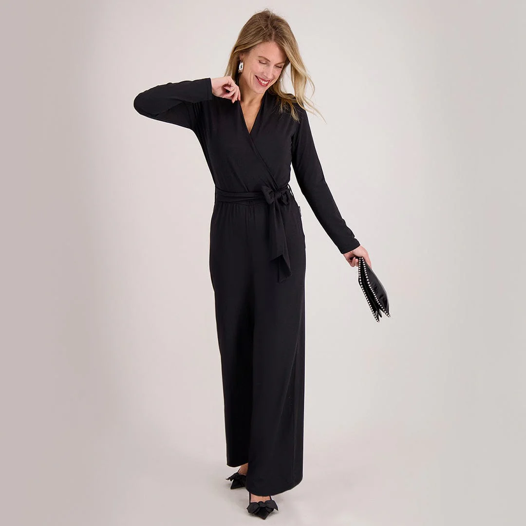 Jumpsuit Caroline | Zwart - Image 9