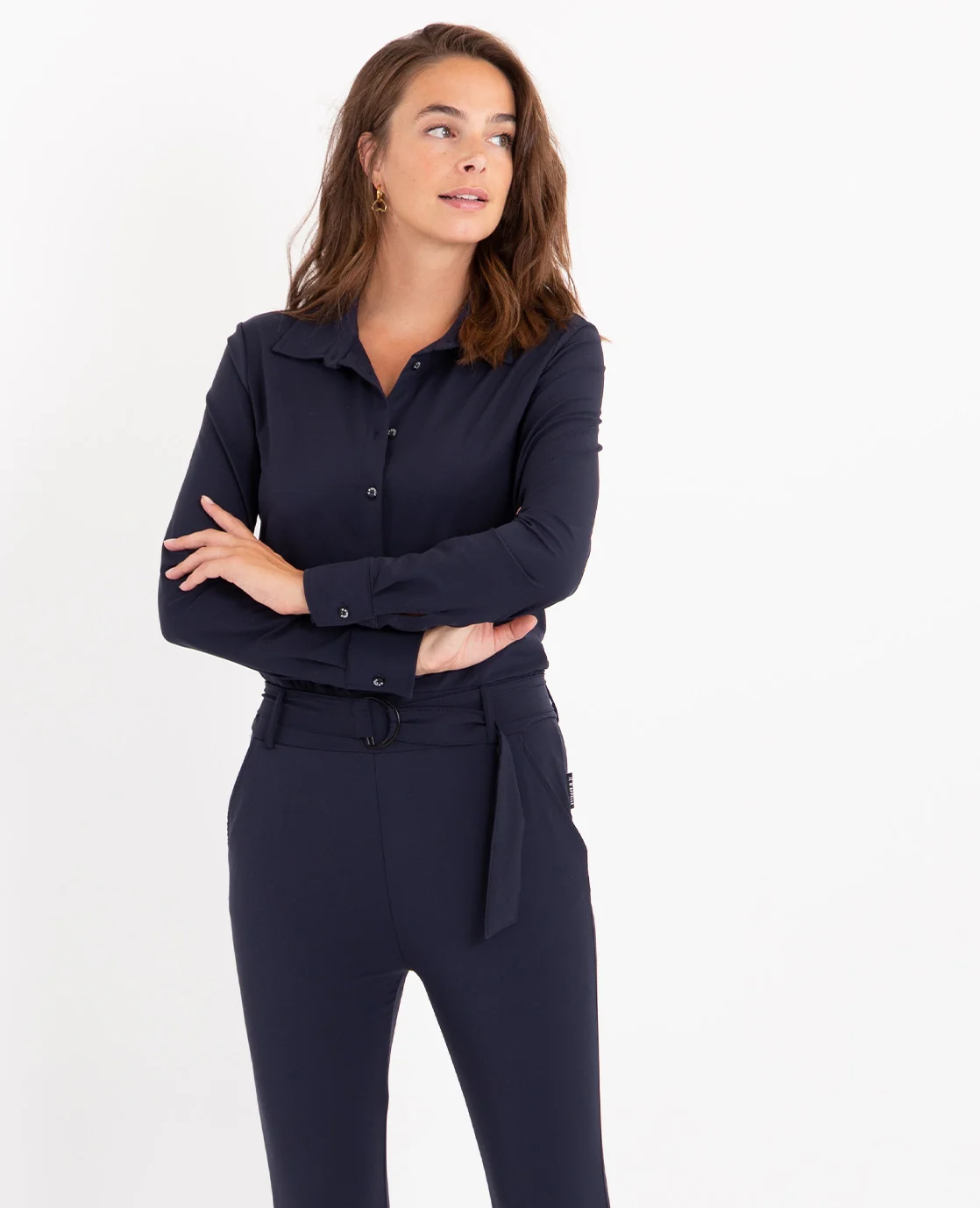 Jumpsuit Travel | Donkerblauw - Image 11