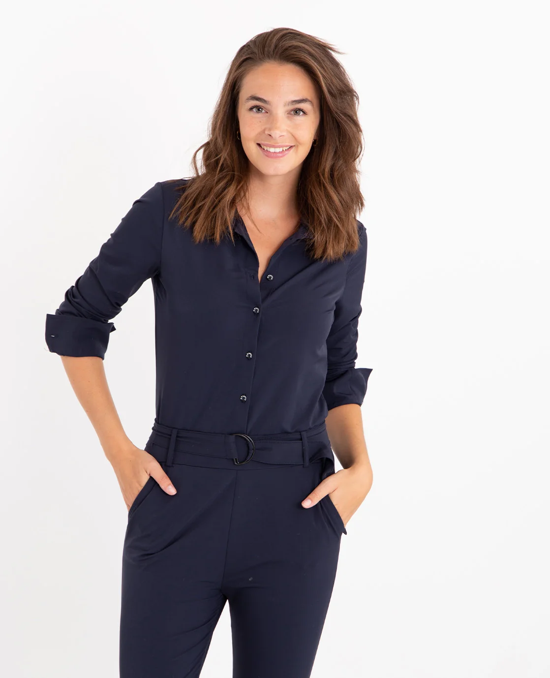 Jumpsuit Travel | Donkerblauw - Image 14