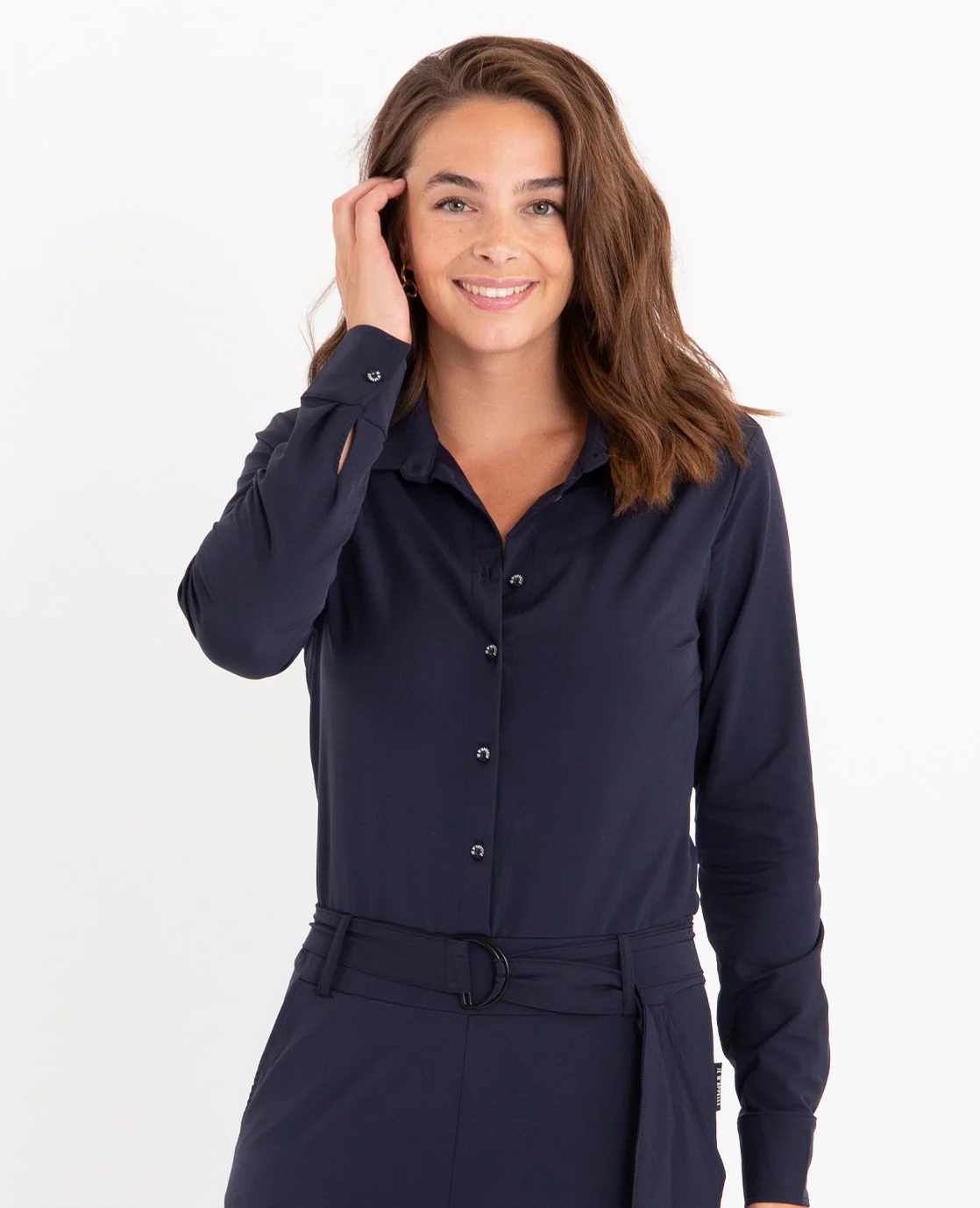 Jumpsuit Travel | Donkerblauw - Image 3