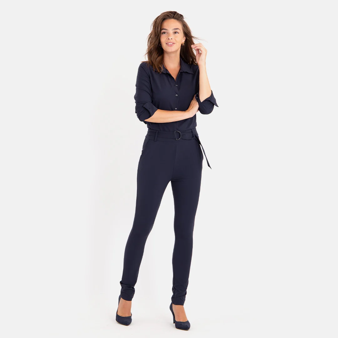 Jumpsuit Travel | Donkerblauw - Image 9