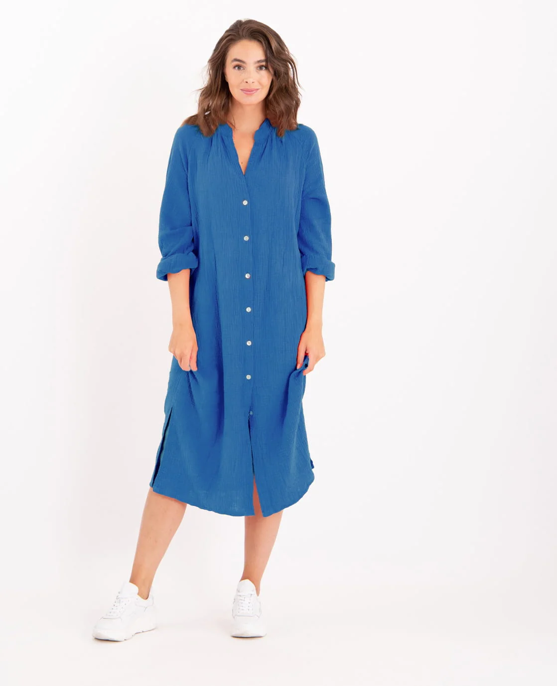 La Spring Dress Joyeux Early Blue | Early Blue