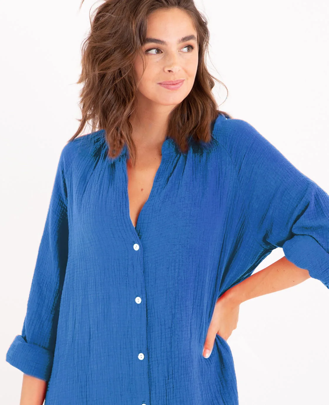 La Spring Dress Joyeux Early Blue | Early Blue - Image 2