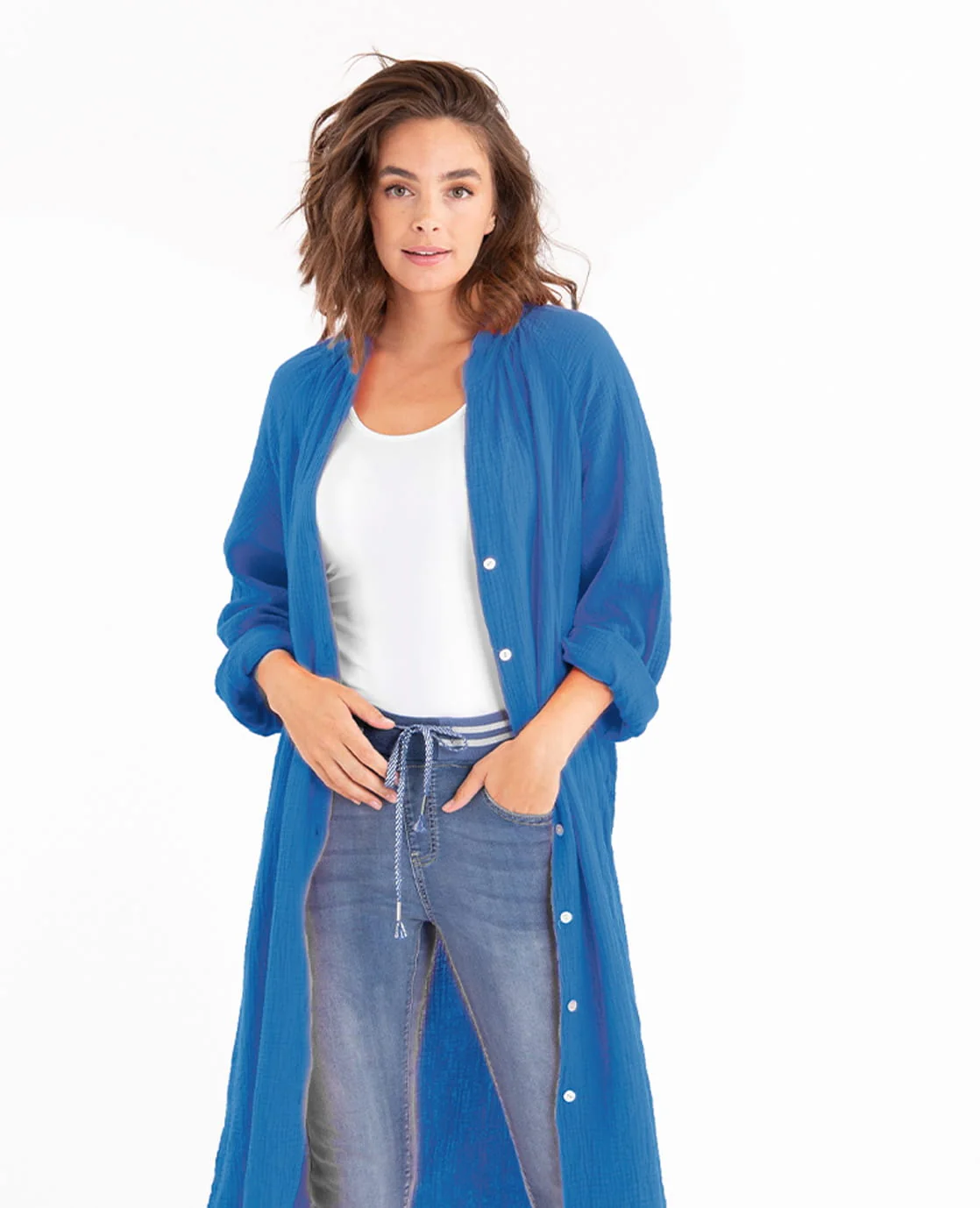 La Spring Dress Joyeux Early Blue | Early Blue - Image 6