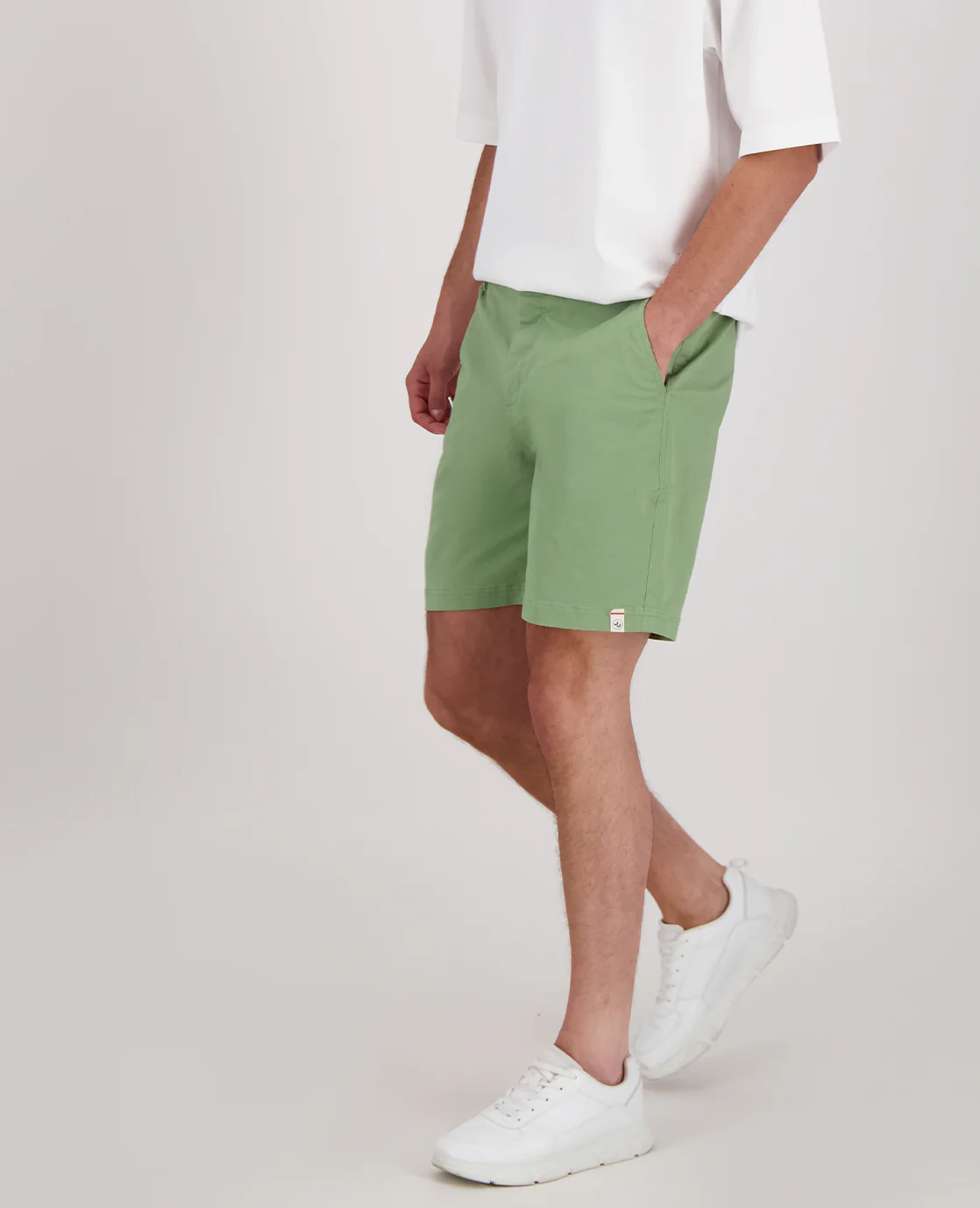 Short Homme | Lichtgroen - Image 8