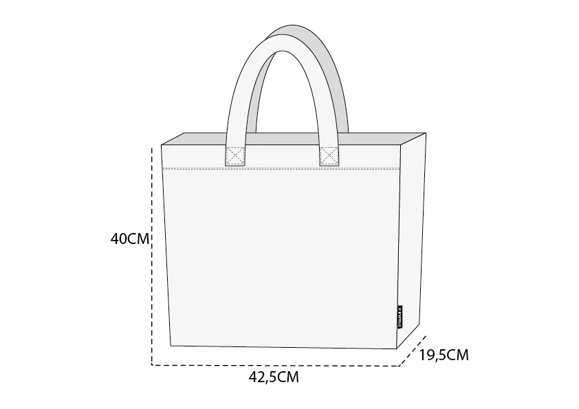 Leisure Bag | Zwart / Wit - Image 3