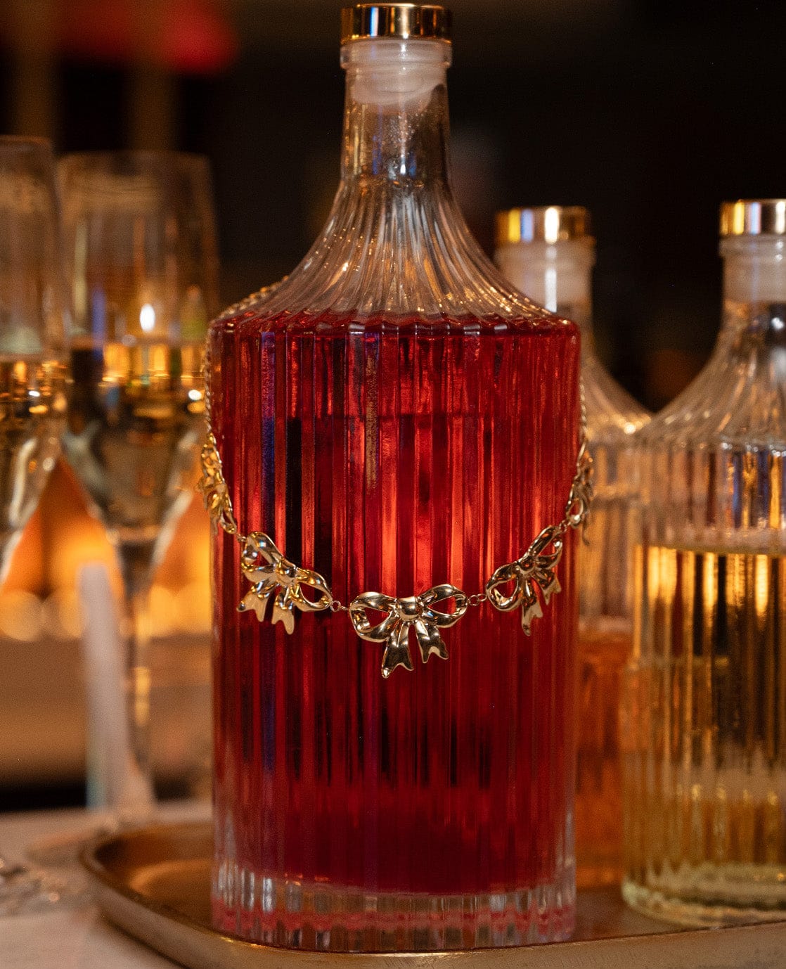 Necklace Bow | Goud - Image 2