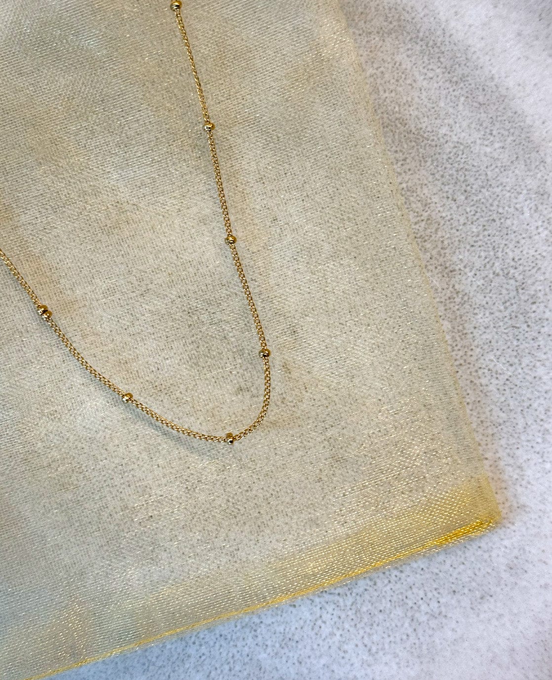 Necklace Bubble | Gold - Image 2