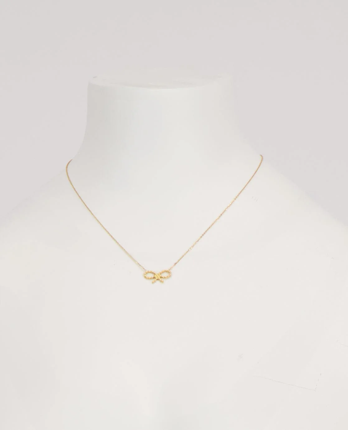 Necklace Petit Bow | Goud - Image 2