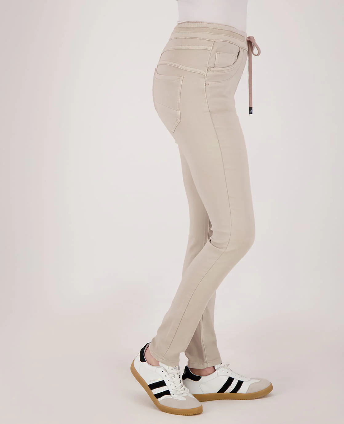 Pant Celine Jogg Denim | Greige - Image 3