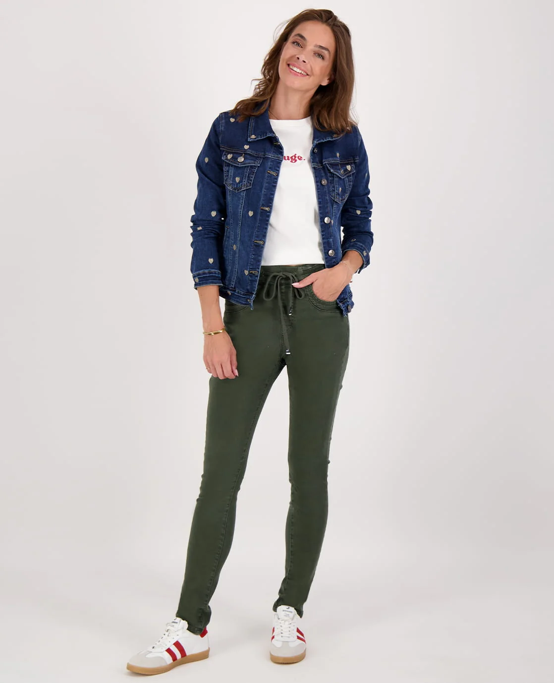 Pant Celine Jogg Denim | Lafayette Green - Image 9