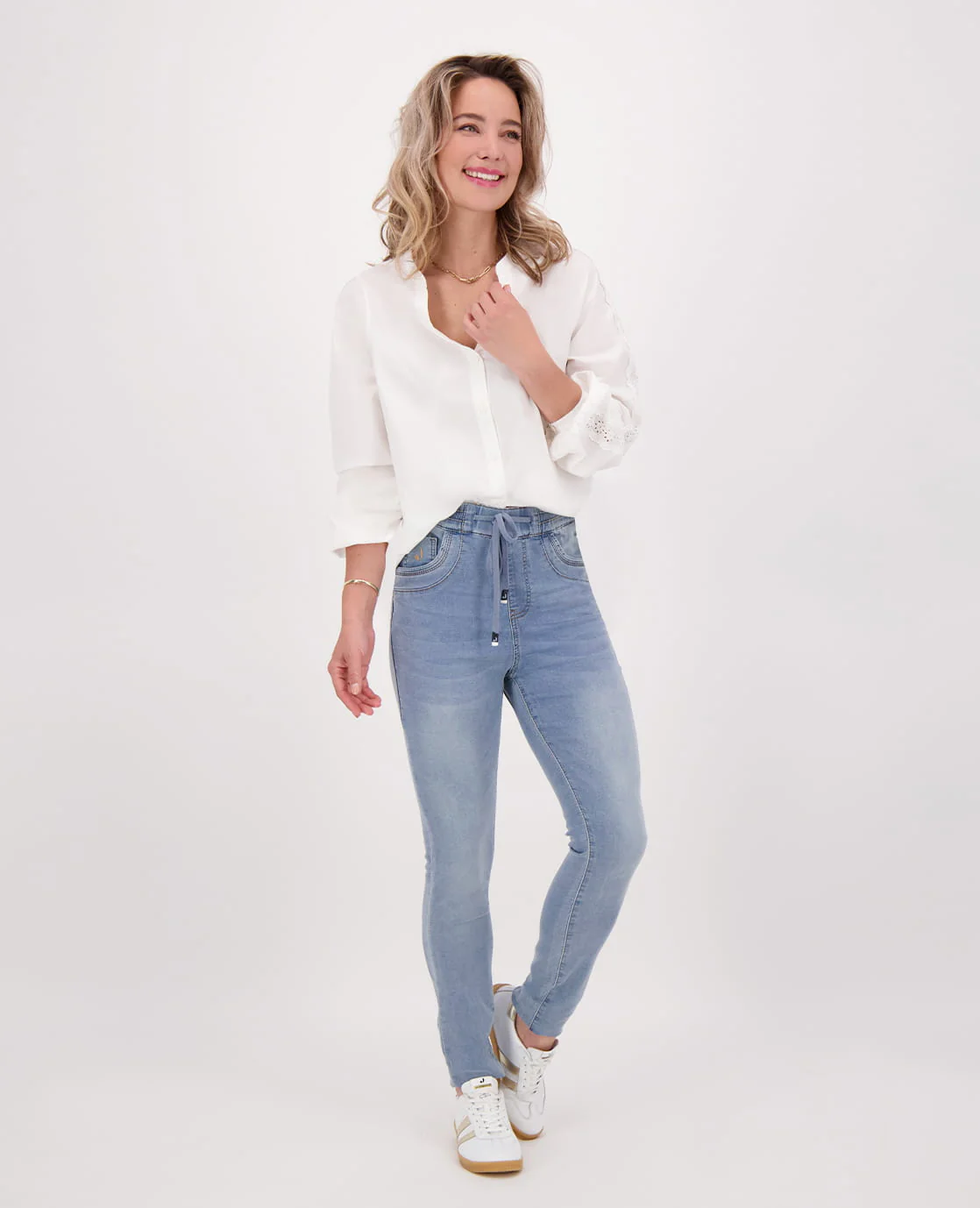 Pant Celine Jogg Denim | Light Blue Denim - Image 8