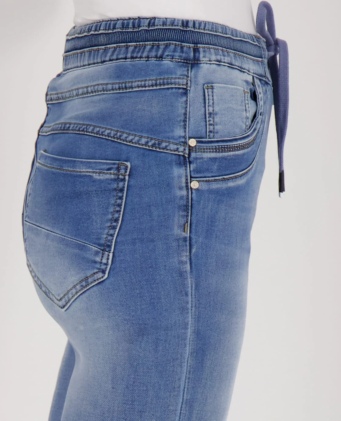 Pant Celine Jogg Denim | Mid Blue Denim - Image 5