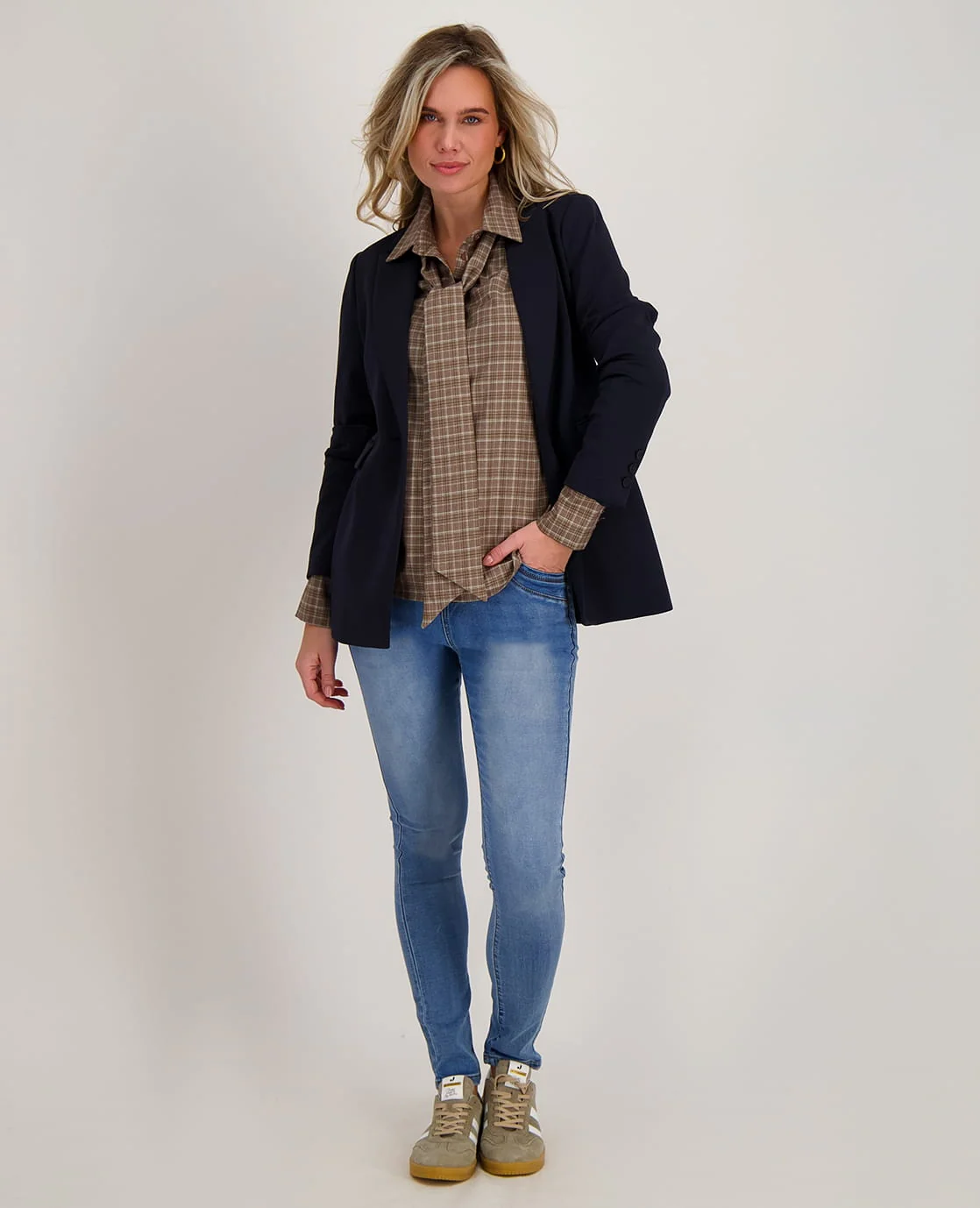 Pant Celine Jogg Denim | Mid Blue Denim - Image 8
