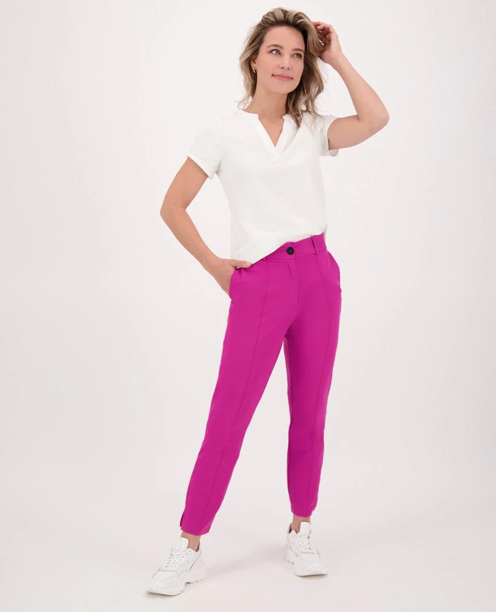 Pant Chino 7/8 Travel | Very Berry - Image 6