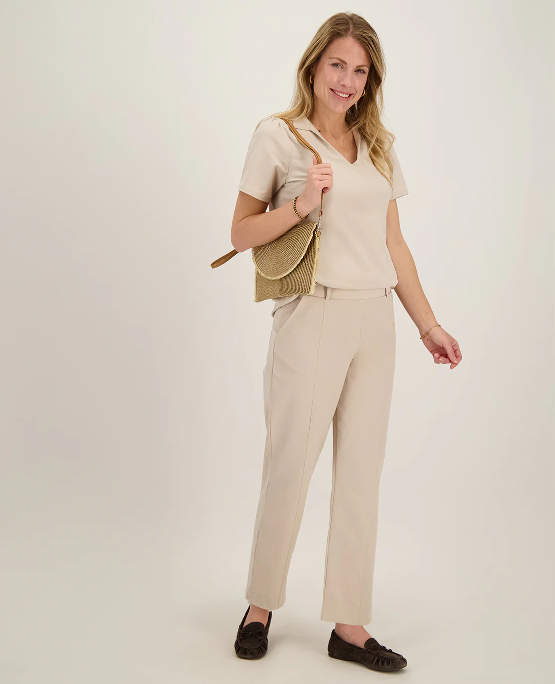 Pant Chino 7/8 Travel | Warm Greige - Image 7
