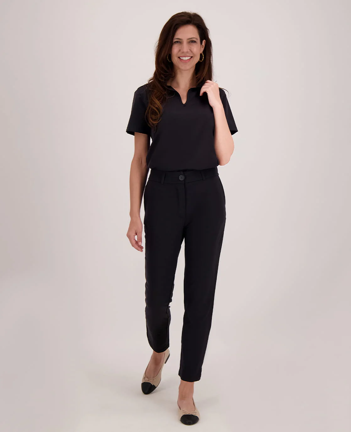 Pant Chino 7/8 Travel | Zwart - Image 10