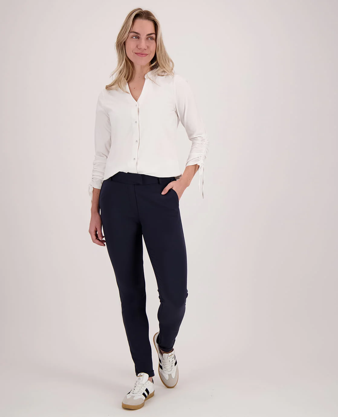 Pant Chino Travel ++ | Donkerblauw