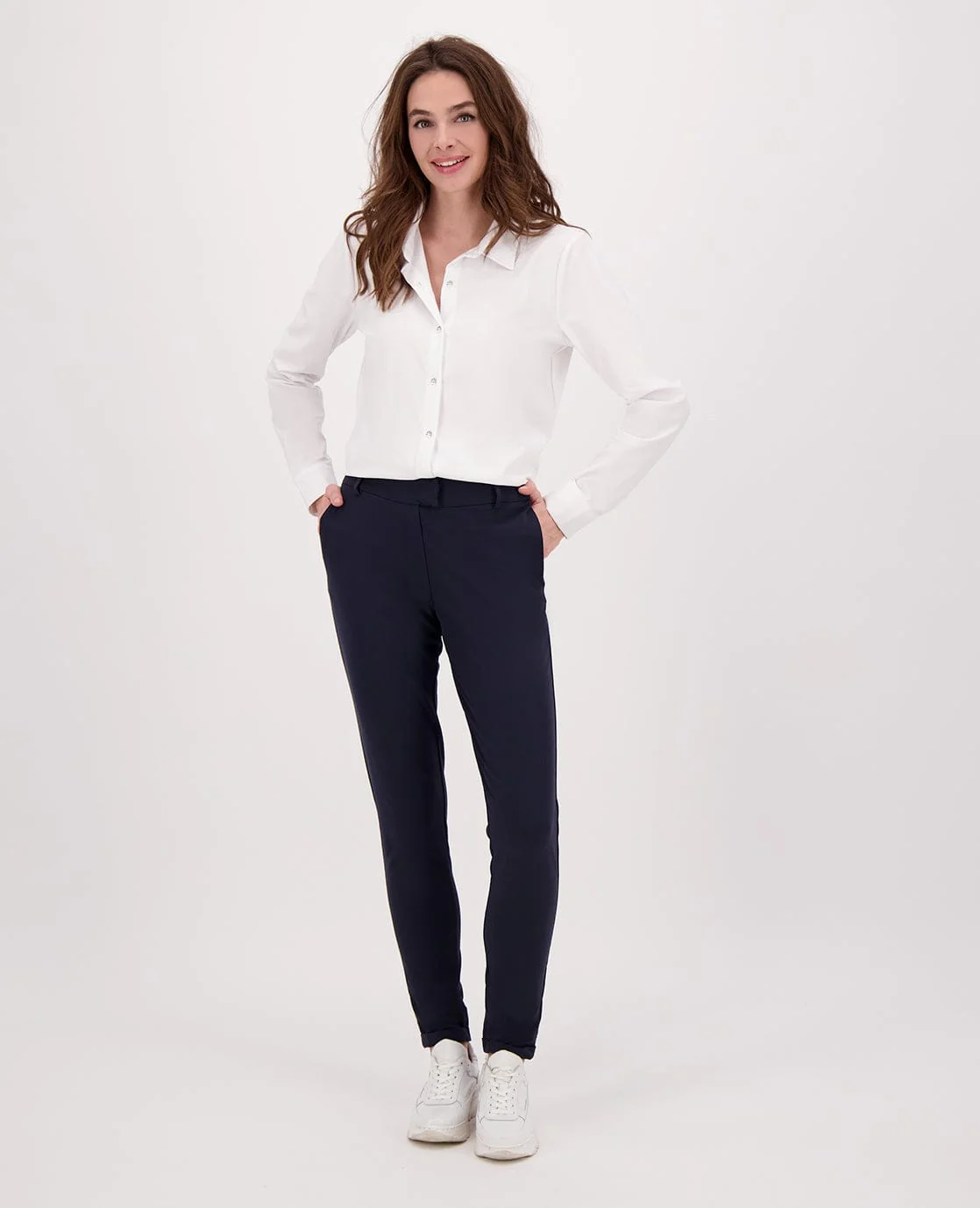 Pant Chino Travel +++ | Donkerblauw - Image 9