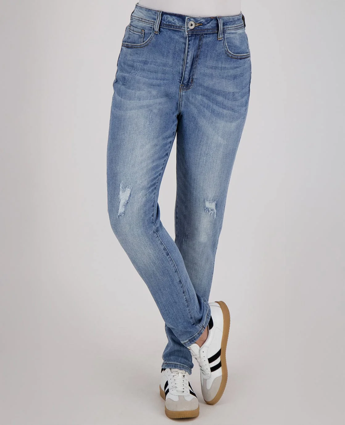 Pant Comfy Superstretch Denim | Blue Denim Washed - Image 6
