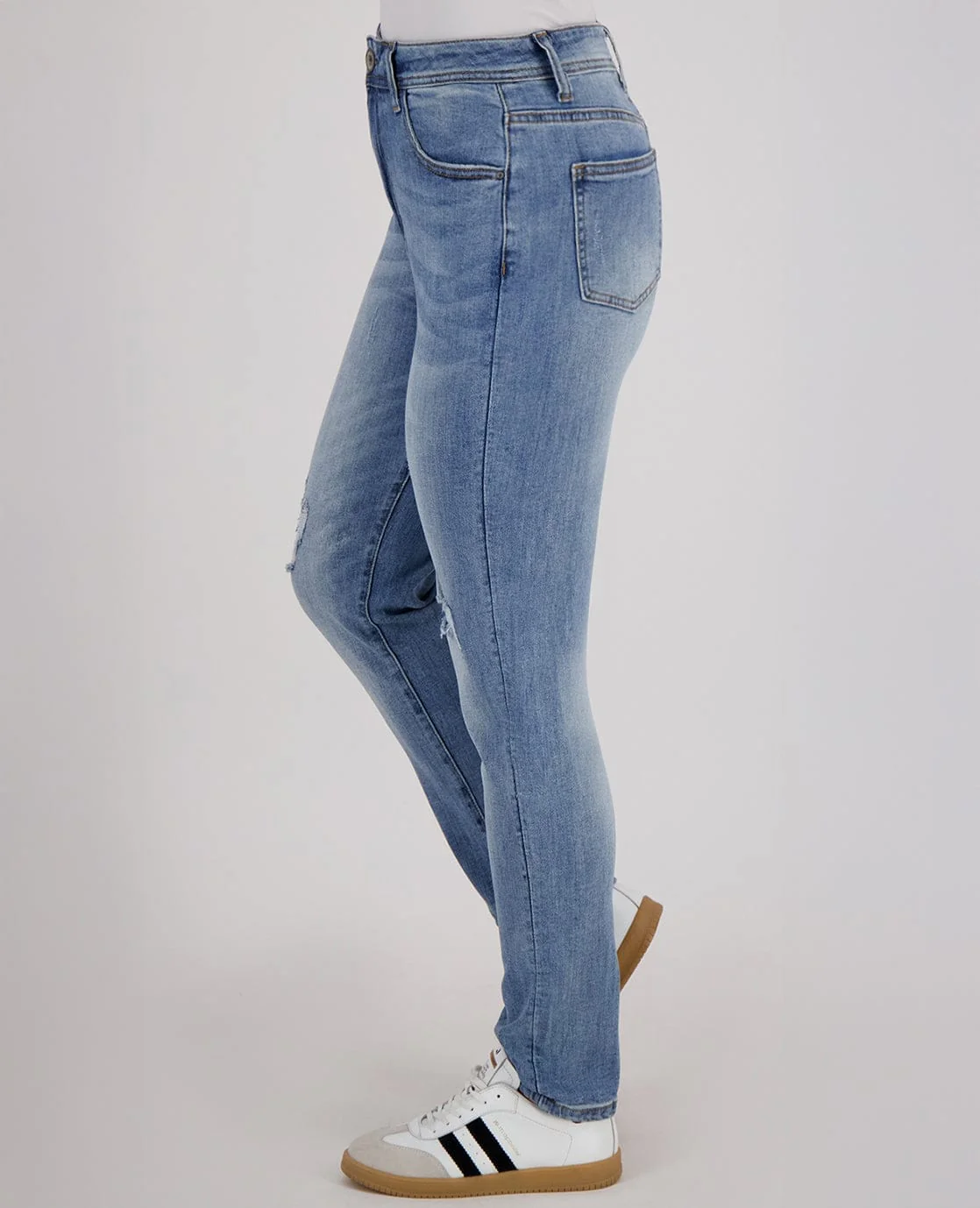 Pant Comfy Superstretch Denim | Blue Denim Washed - Image 9