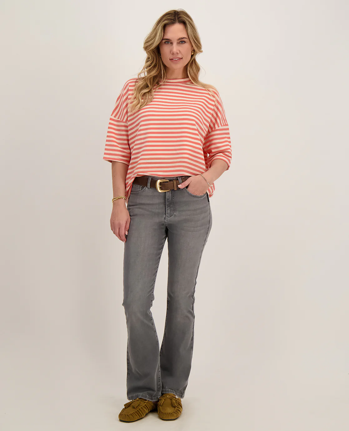 Pant Daisy Jogg Denim | Light Grey Denim - Image 8