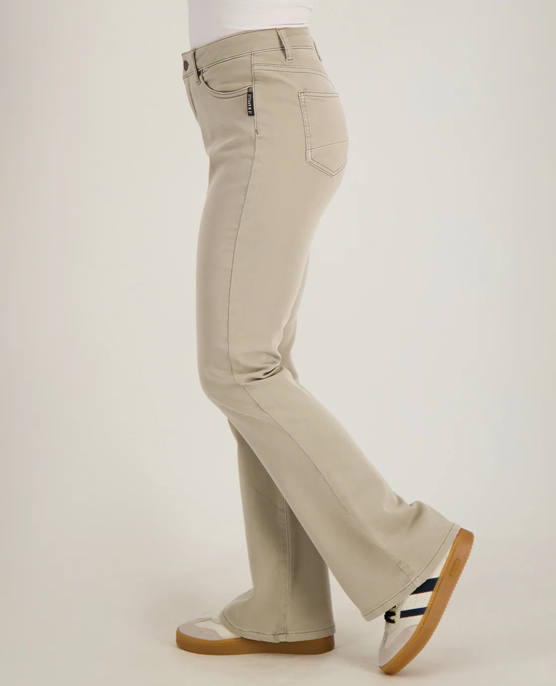 Pant Daisy Jogg Denim | Light Taupe - Image 3