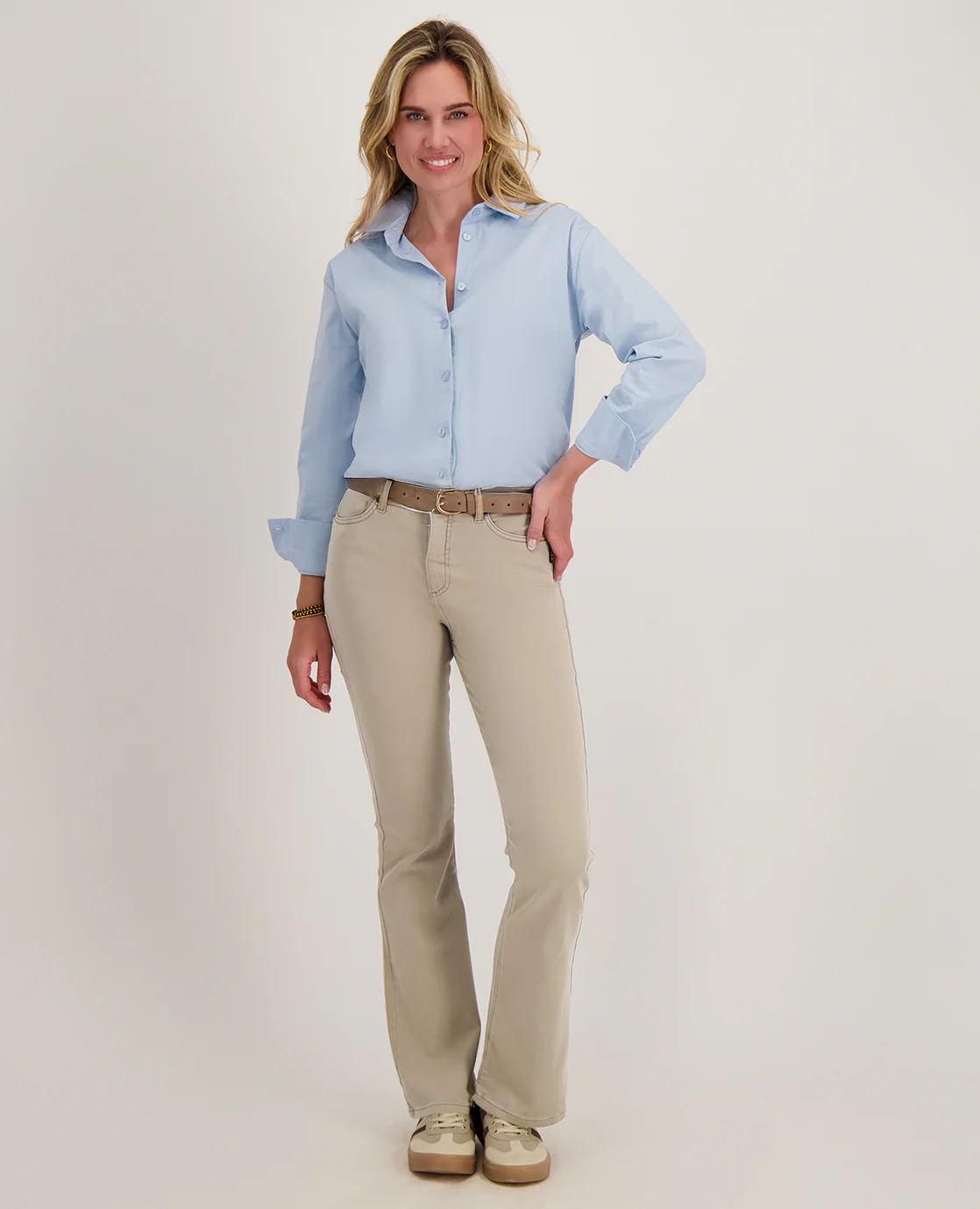 Pant Daisy Jogg Denim | Light Taupe - Image 6