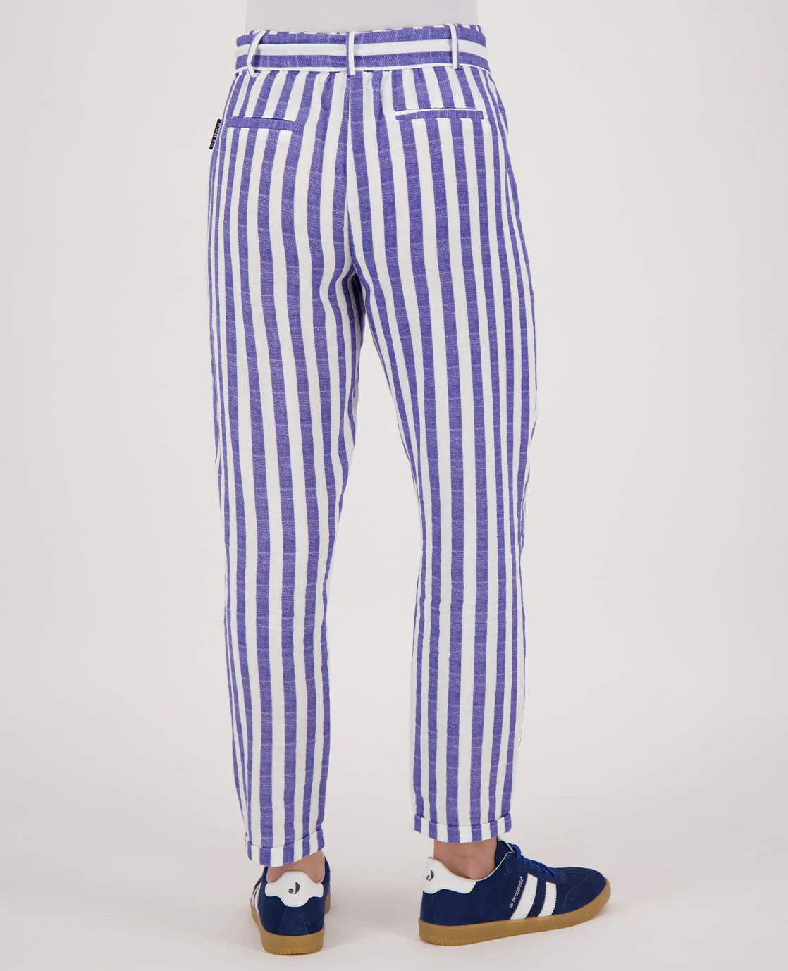 Pant Fancy Élégant 7/8 | Wit/Deep Marine - Image 7