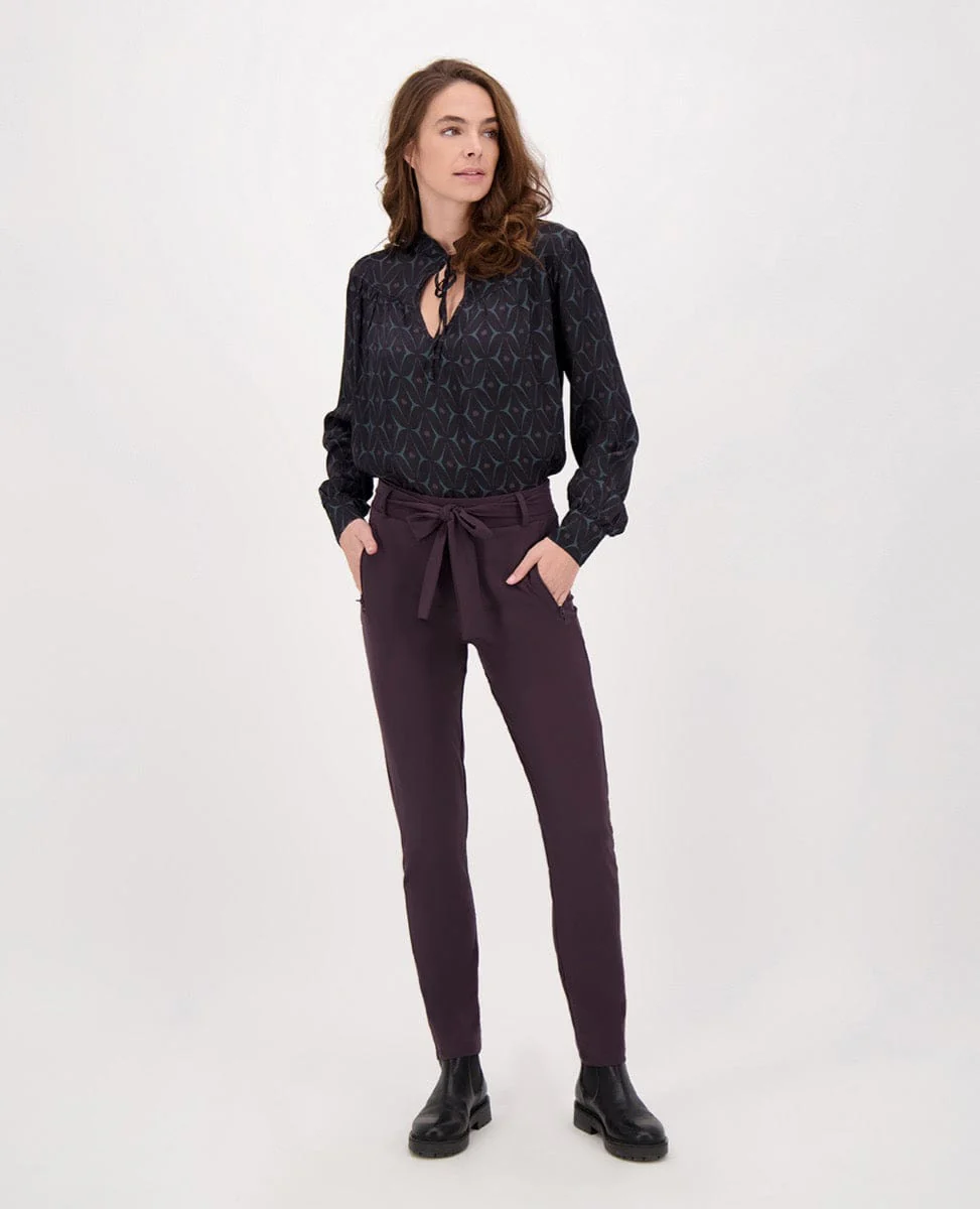 Pant Fancy Zipper Travel +++ | Perfect Purple