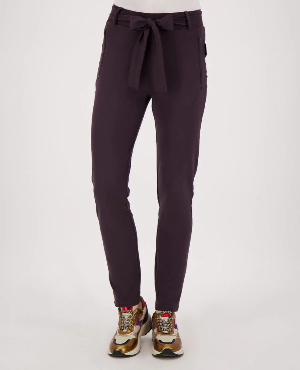 Pant Fancy Zipper Travel +++ | Perfect Purple - Image 2