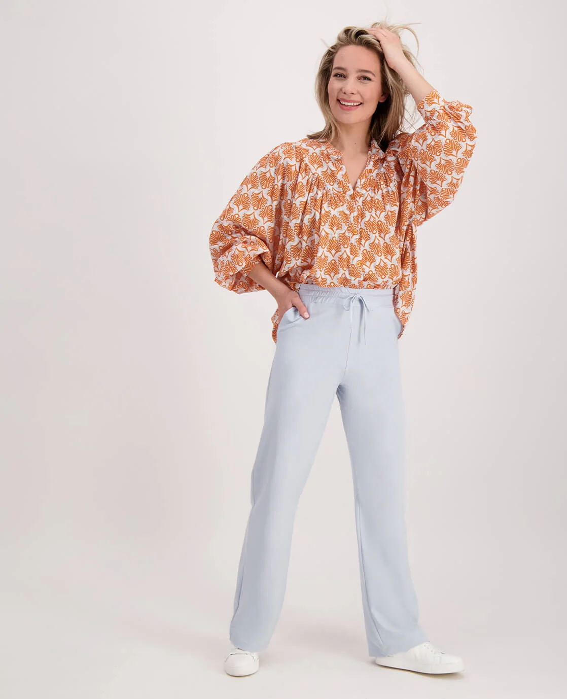 Pant Faye Travel | Ice Blue - Image 3