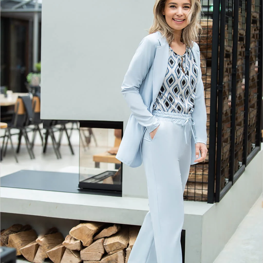 Pant Faye Travel | Ice Blue - Image 8