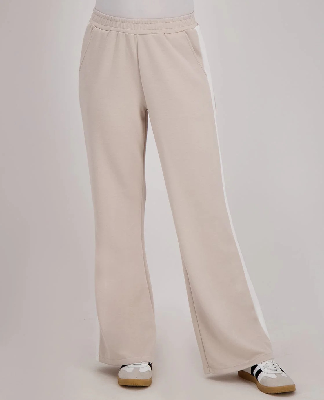 Pant Fenna | Sand Beige/Off White - Image 3