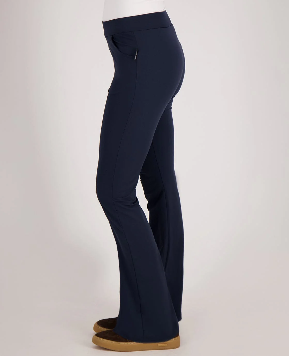 Pant Flare Amber Travel | Donkerblauw - Image 3