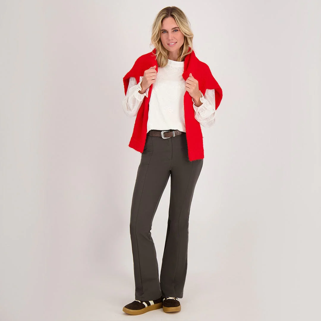 Pant Lyon Flare Travel +++ | Dark Taupe - Image 10