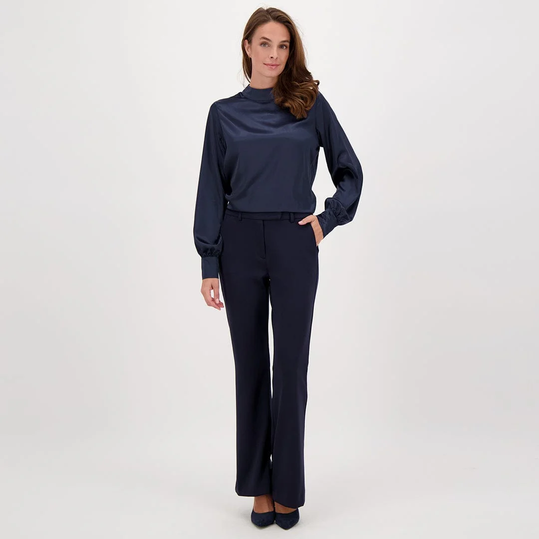 Pant Flare Premium Travel | Donkerblauw - Image 8
