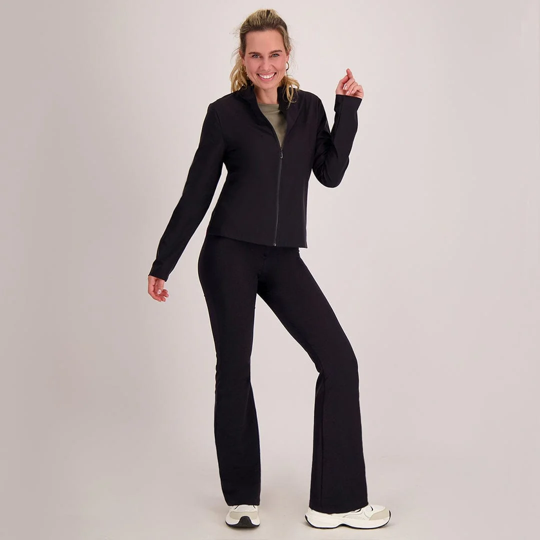 Pant Flare Travel | Zwart - Image 11