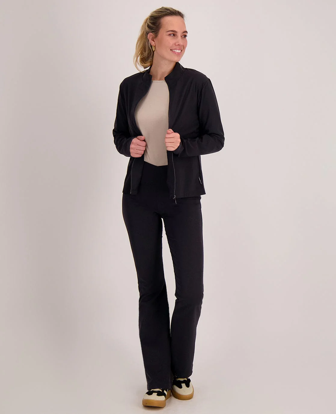 Pant Flare Travel | Zwart - Image 6