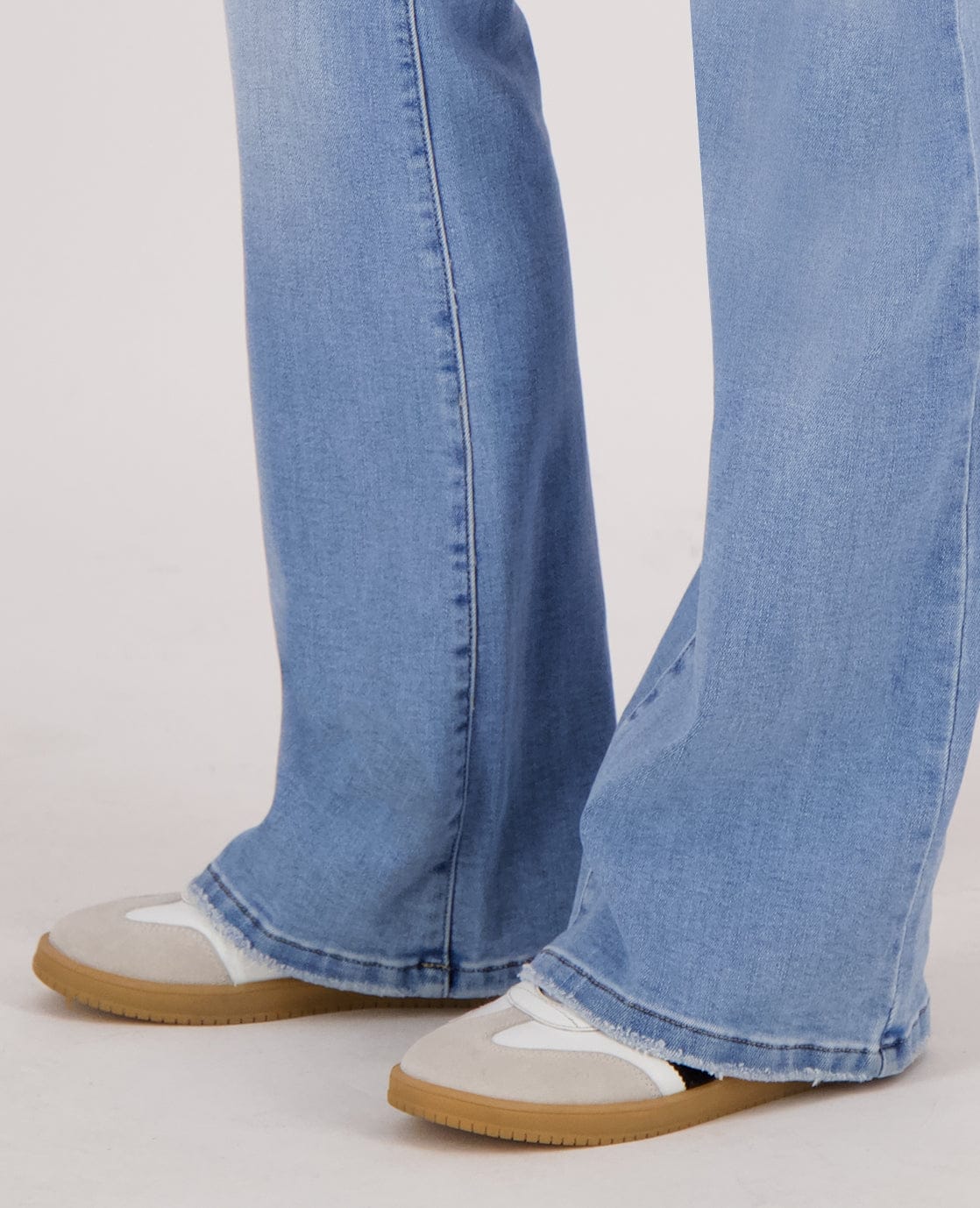 Pant Flare Superstretch Denim | Light Denim - Image 4