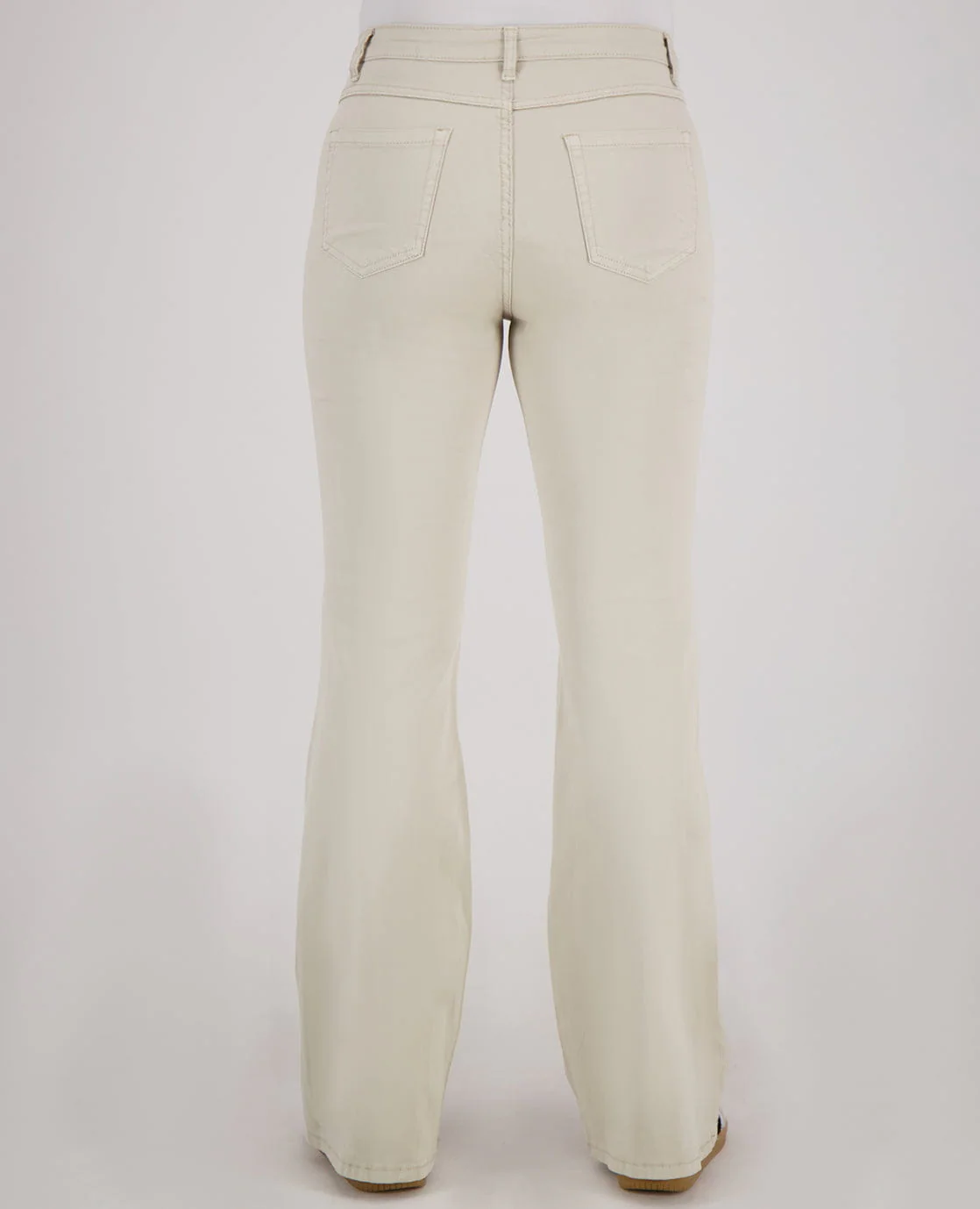 Pant Flare Superstretch Denim | Zand - Image 4