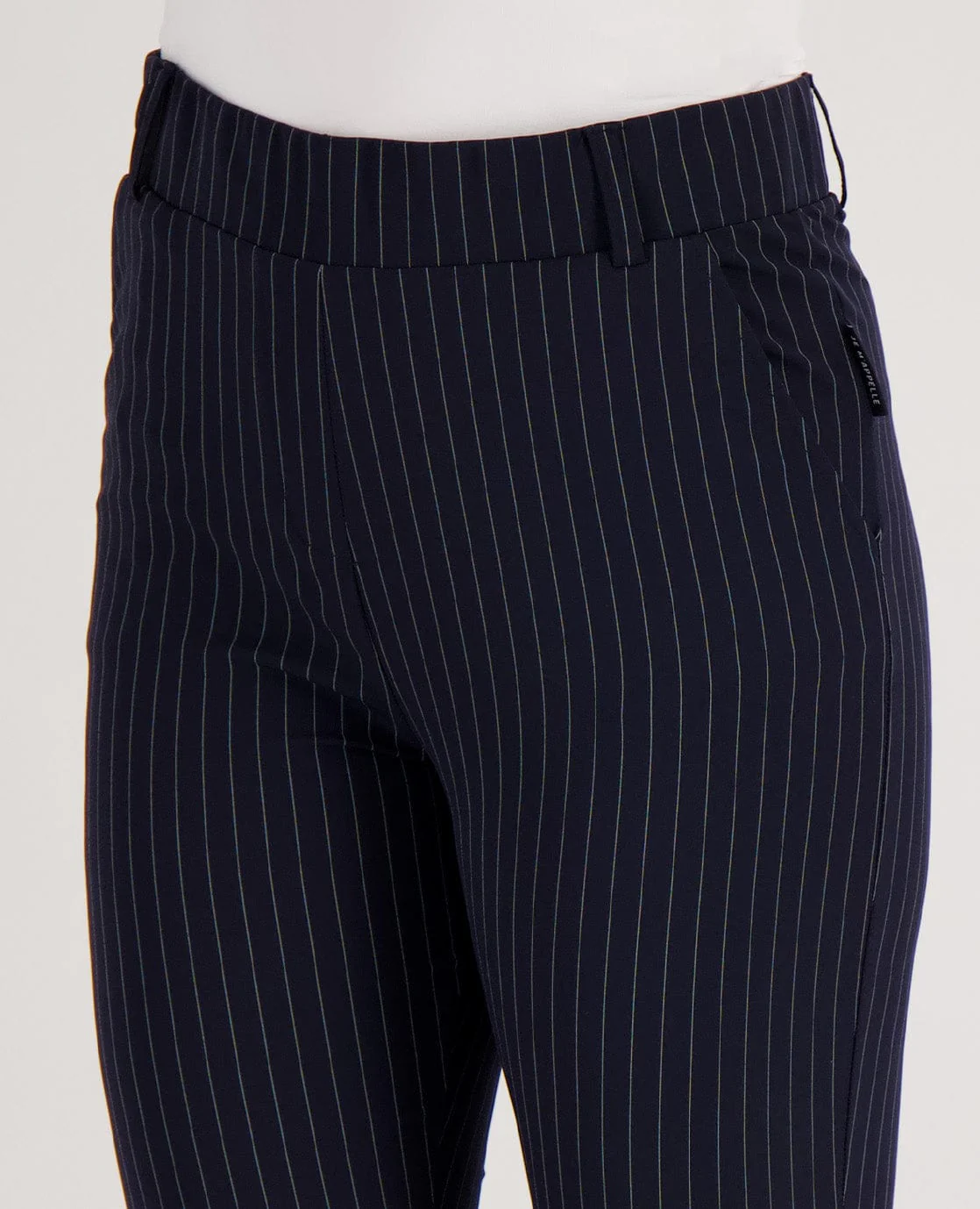 Pant Flare Travel | Donkerblauw/Wit - Image 4