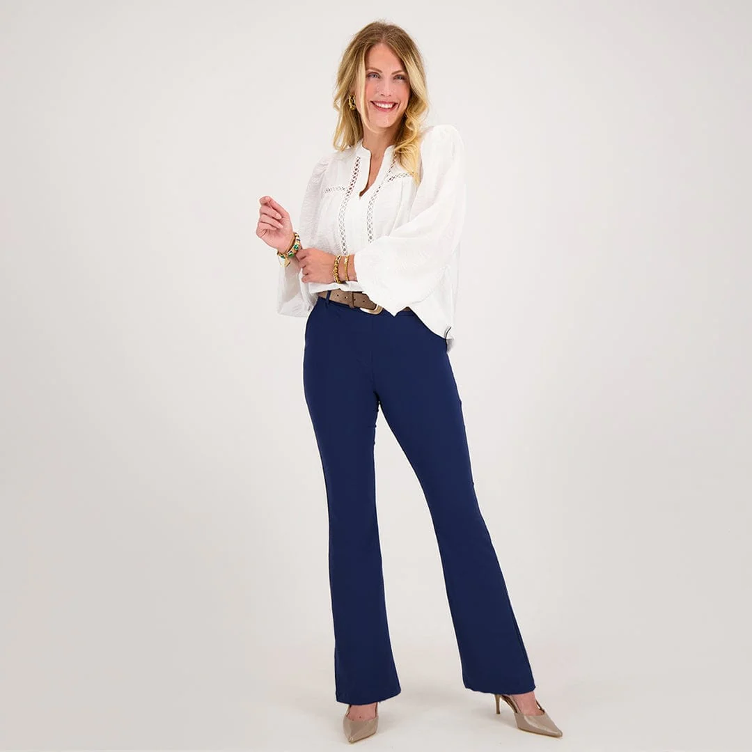 Pant Flare Travel | Indigo Blue - Image 7