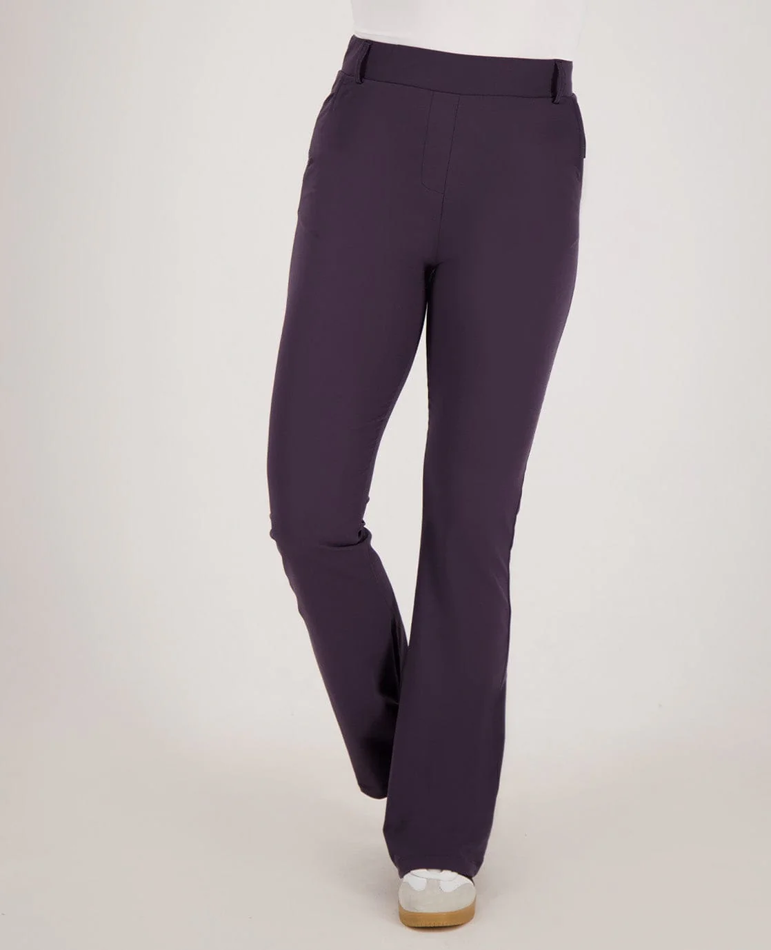 Pant Flare Travel | Purple Velvet - Image 3