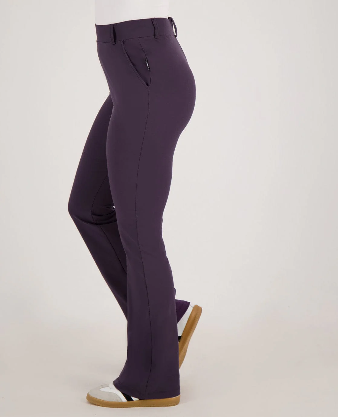 Pant Flare Travel | Purple Velvet - Image 5