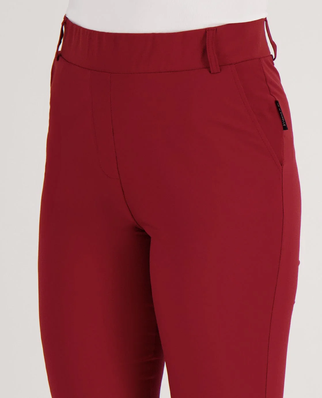 Pant Flare Travel | Ruby Red - Image 4
