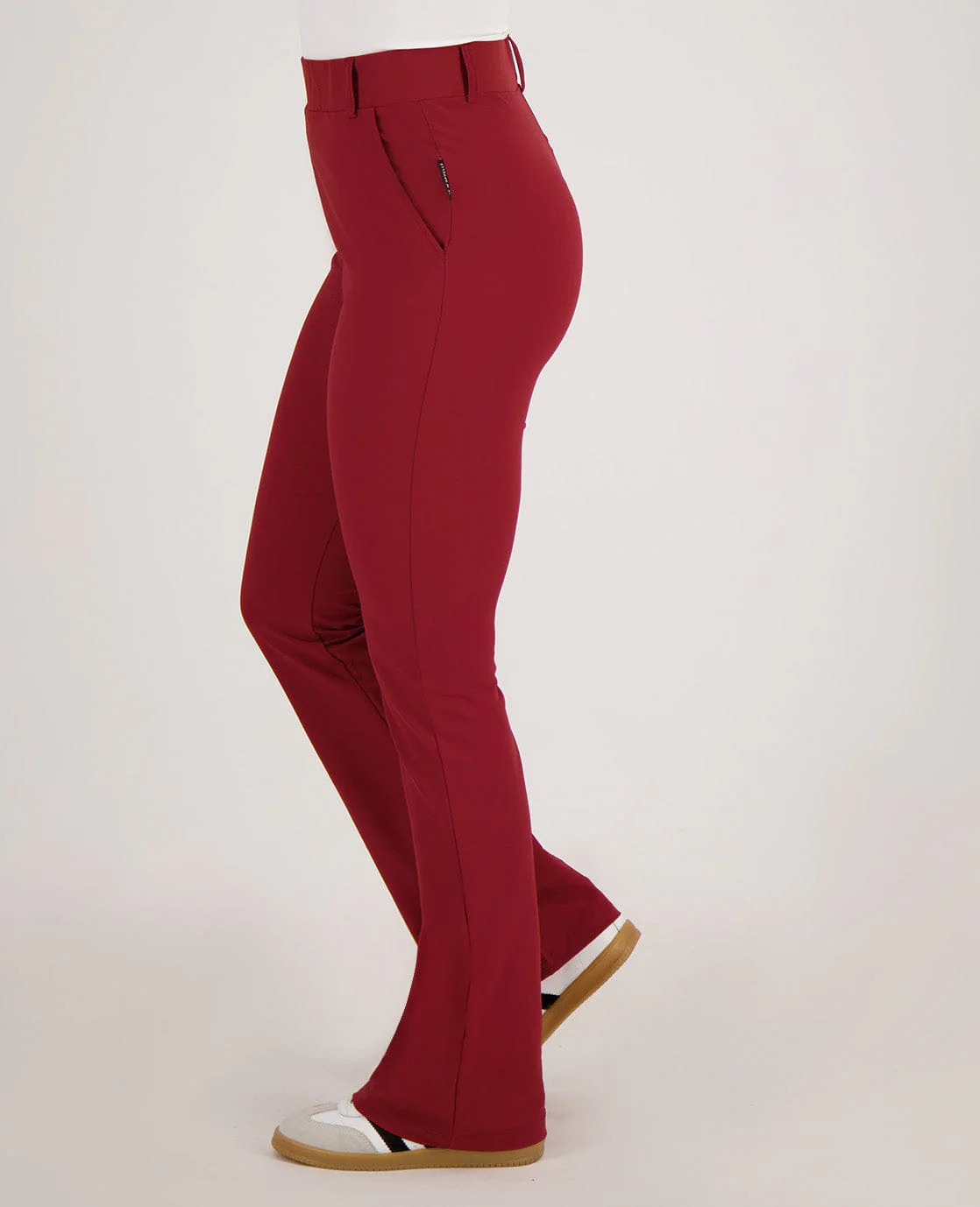 Pant Flare Travel | Ruby Red - Image 6
