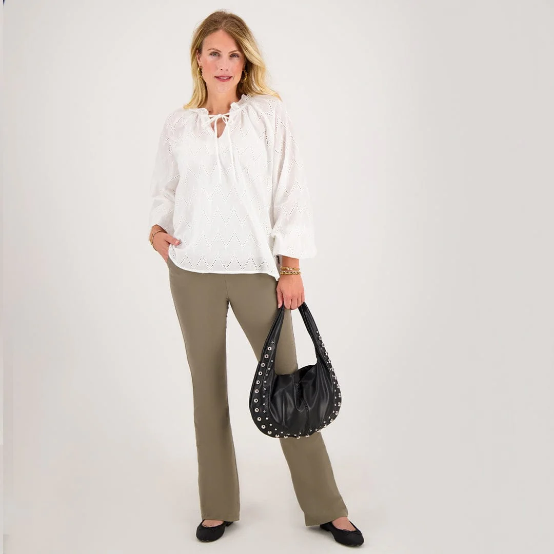 Pant Flare Travel | Taupe - Image 7
